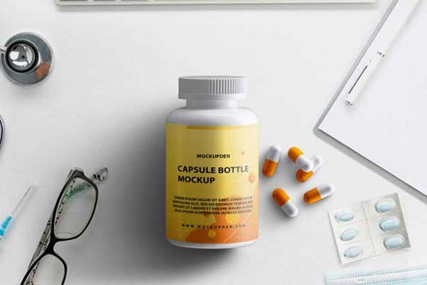 Free Capsule Mockups – Free Photoshop Mockups Download
